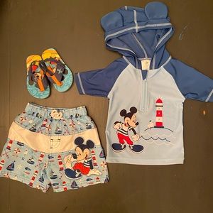 Disney store Disney baby boy swim set